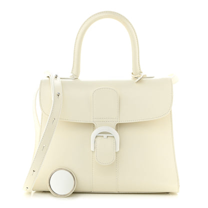 Delvaux Box Calfskin MM Brillant Satchel Ivory 1 of 13