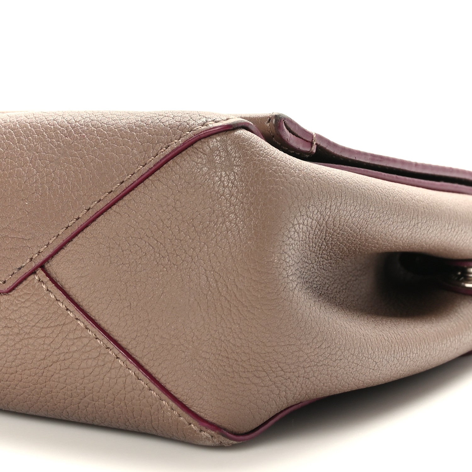 Louis Vuitton Soft Calfskin Lockme II Top Handle Taupe Glace 9 of 9