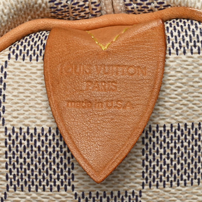 Louis Vuitton Damier Azur Speedy 30 6 of 11