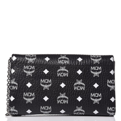 MCM Visetos Patricia Wallet On Chain Black 13 of 14