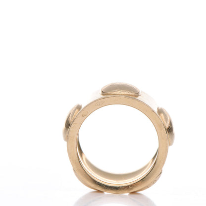 Louis Vuitton 18K Yellow Gold Large Bague Clous Ring 49 5 4 of 6