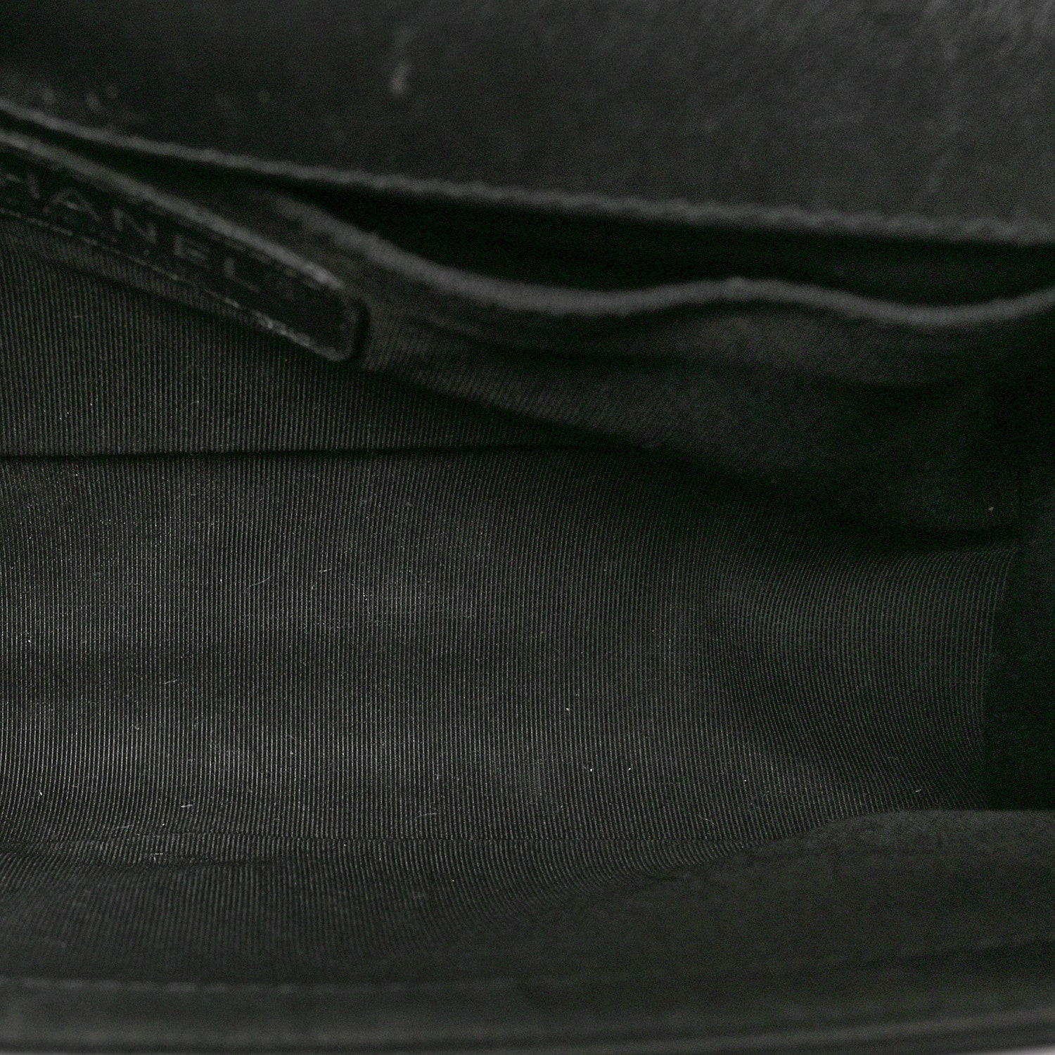 Chanel Patent Calfskin Quilted Medium Plexiglass Boy Flap Black 5 of 11