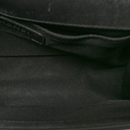 Chanel Patent Calfskin Quilted Medium Plexiglass Boy Flap Black 5 of 11