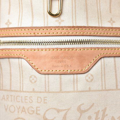Louis Vuitton Damier Azur Neverfull GM 6 of 21