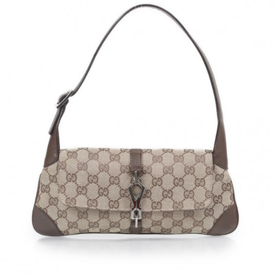 Gucci Monogram Small Shoulder Bag Ebony 1 of 12