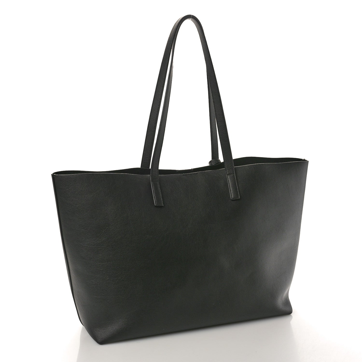 Saint Laurent Calfskin Large Shopping Tote Black 4 of 11