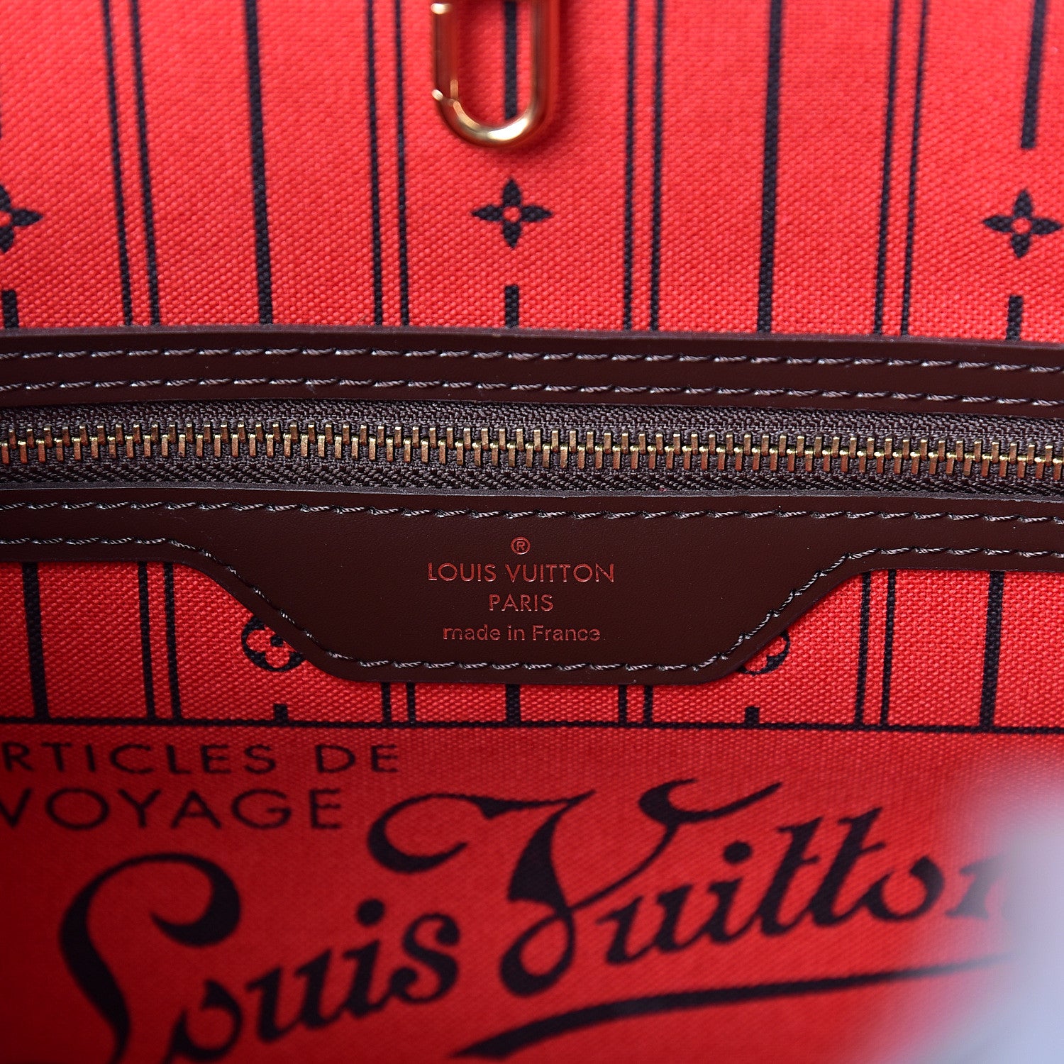 Louis Vuitton Damier Ebene Neverfull PM 5 of 9