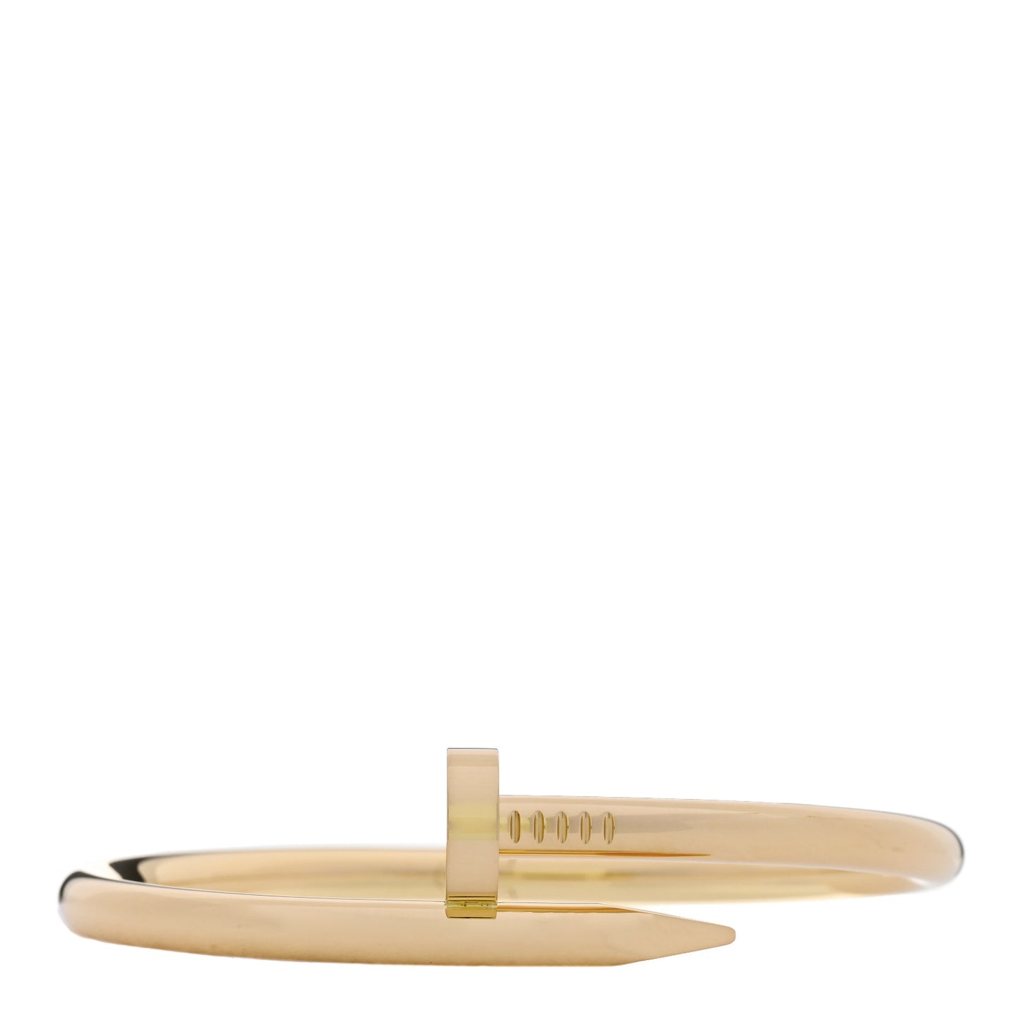 18K Yellow Gold Medium Juste Un Clou Bracelet 20