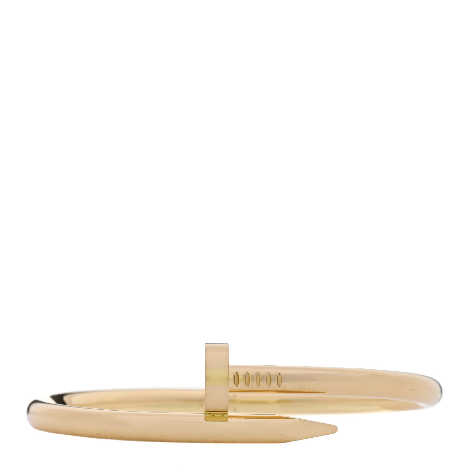 Cartier 18K Yellow Gold Medium Juste Un Clou Bracelet 20 1 of 4