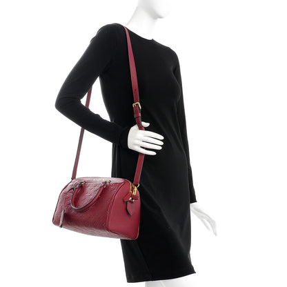 Louis Vuitton Empreinte Speedy Bandouliere 25 NM Raisin 2 of 8