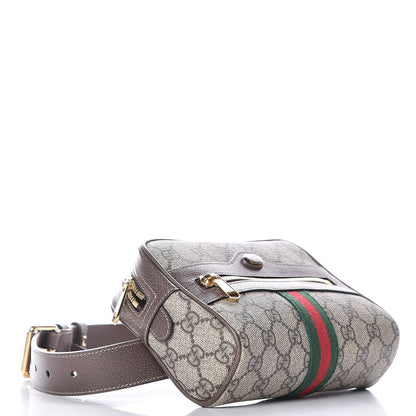 Gucci GG Supreme Monogram Web Small Ophidia Belt Bag 75 30 Dark Brown 4 of 7