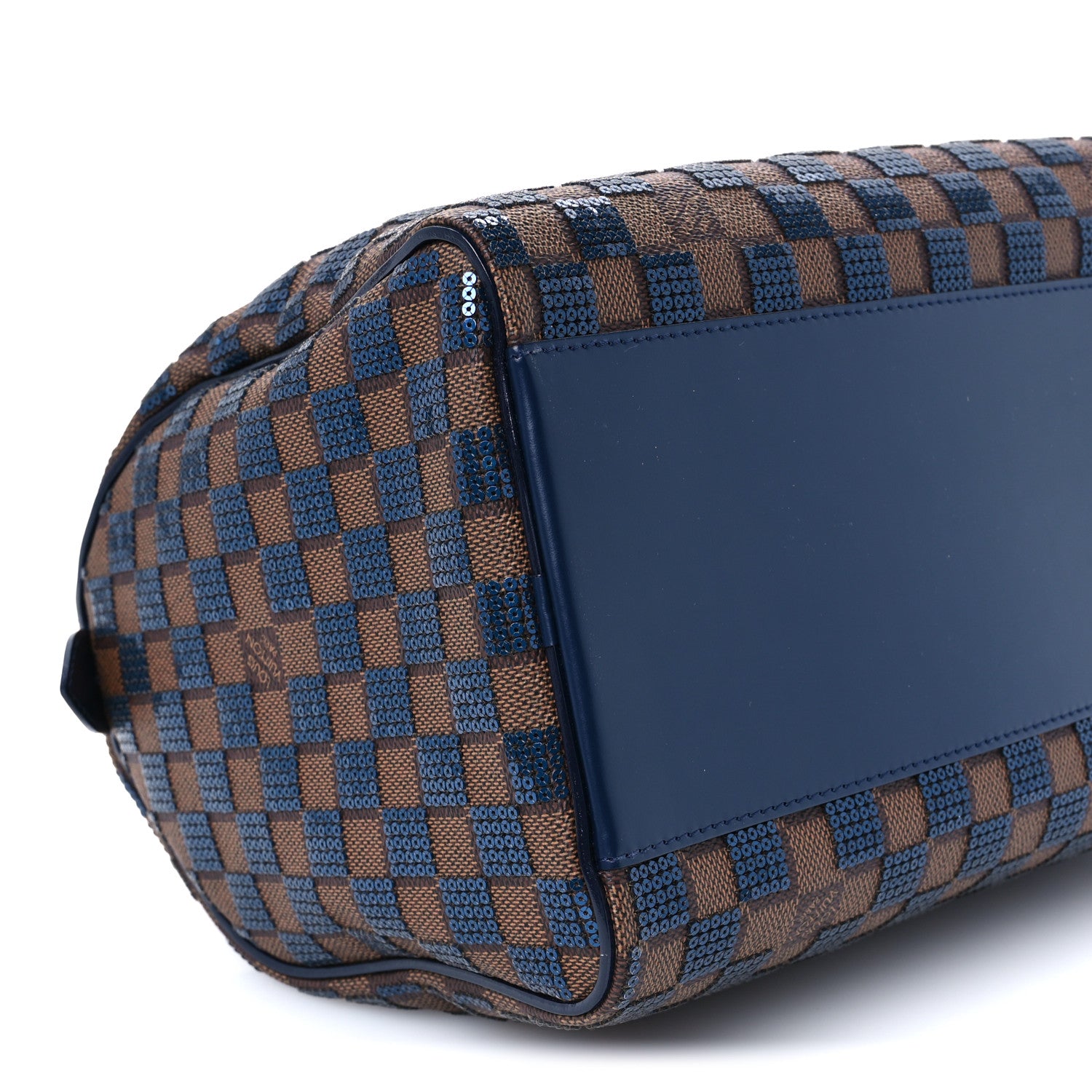 Louis Vuitton Damier Paillettes Speedy 30 Blue 10 of 11