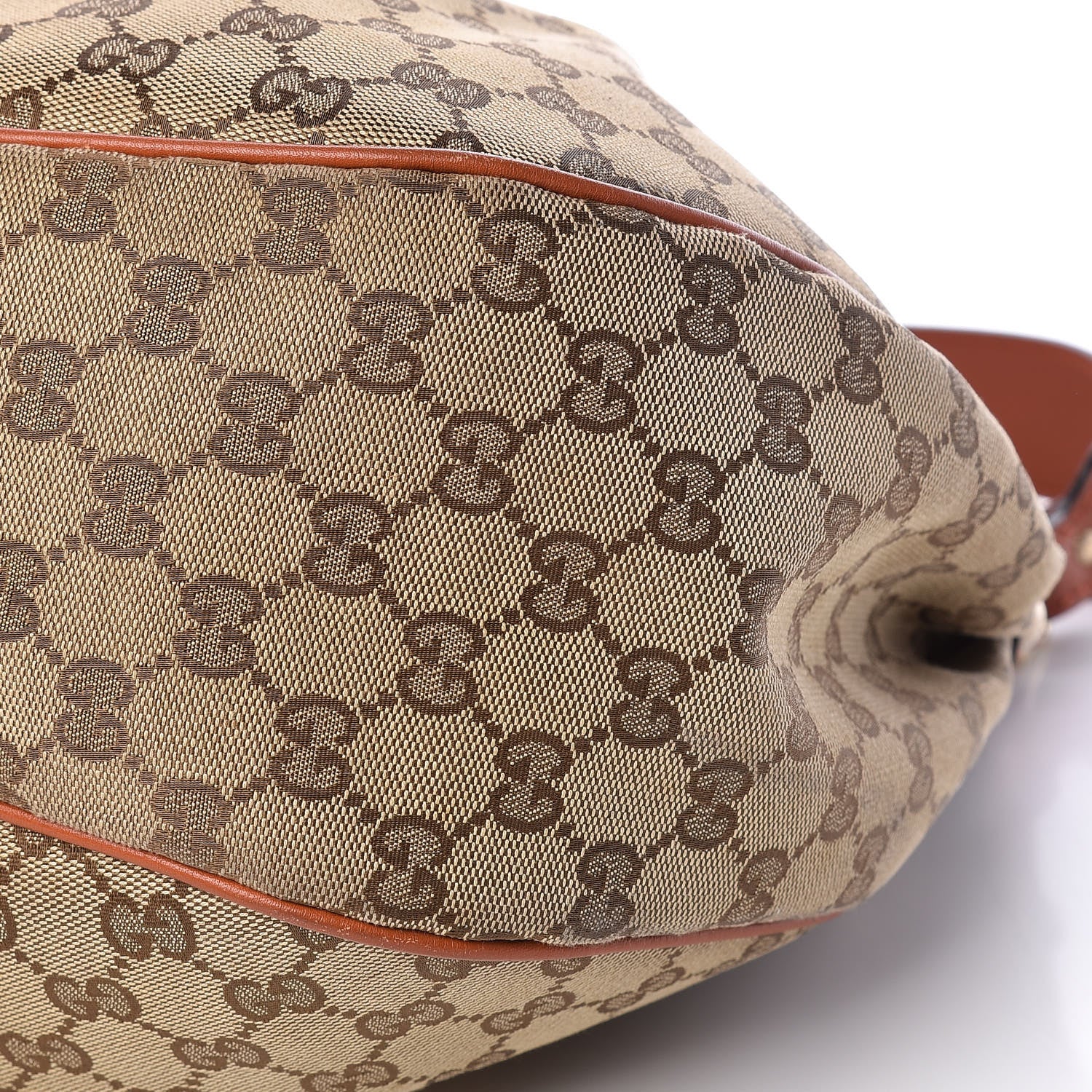 Gucci Monogram Medium Sukey Hobo Orange 9 of 9