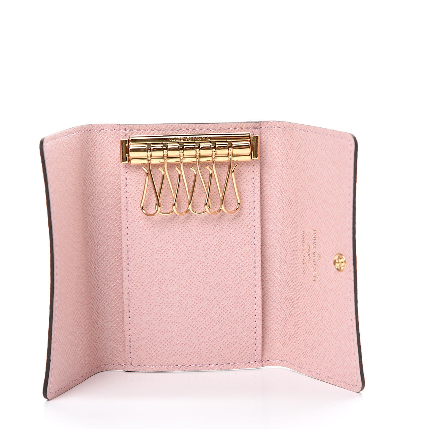 Monogram Multicles 6 Key Holder Rose Ballerine