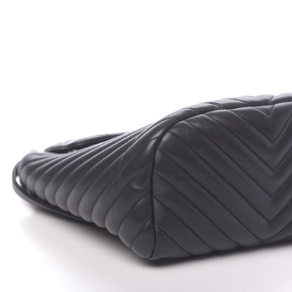 Chanel Lambskin Chevron Quilted Small Urban Spirit Backpack Black 7 of 9