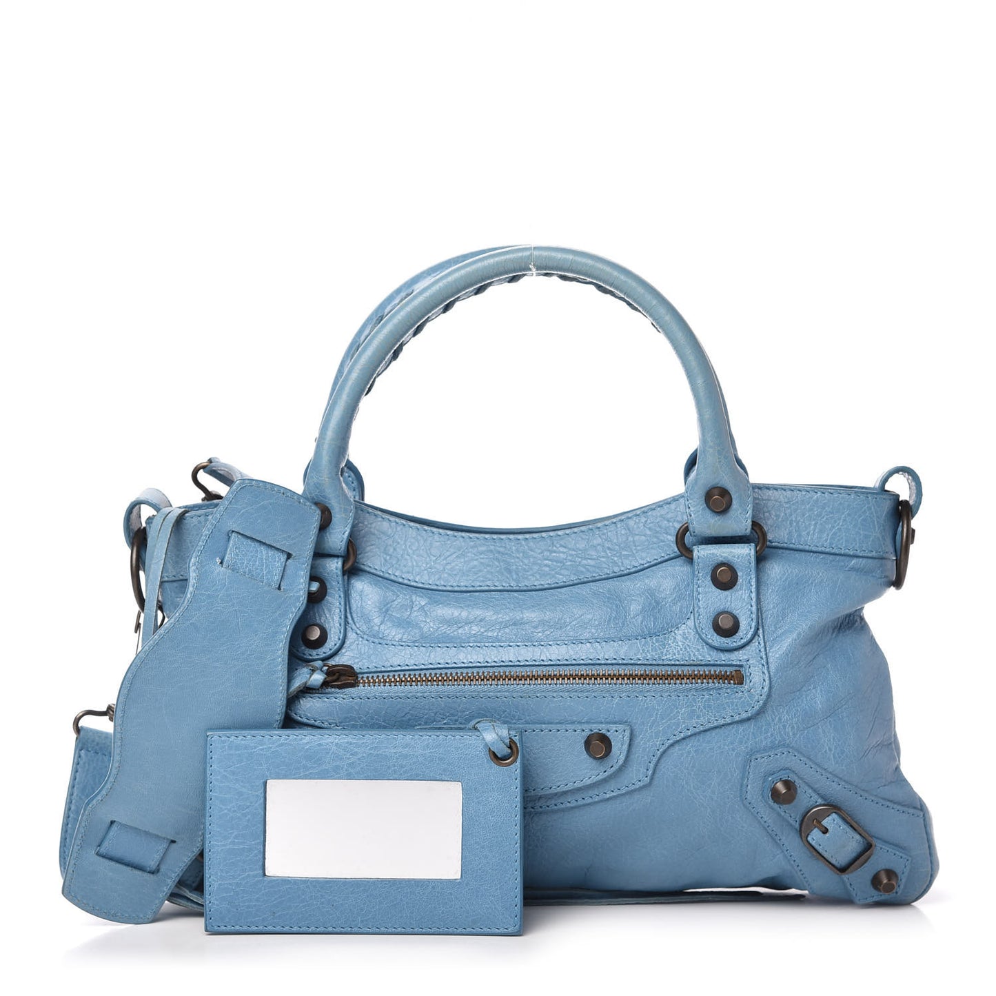 Agneau Classic Hardware First Bleu Indigo