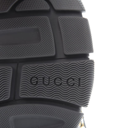 Gucci X SEGA Mesh Canvas Calfskin Womens Flashtrek Sneakers 39 White Box Pink Ardesia Loess 8 of 9