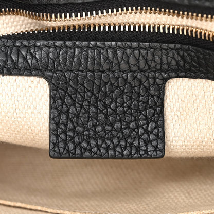 Gucci Pebbled Calfskin Medium Soho Flap Crossbody Black 6 of 9