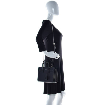 Saint Laurent Grain De Poudre Nano Sac De Jour Black 2 of 10