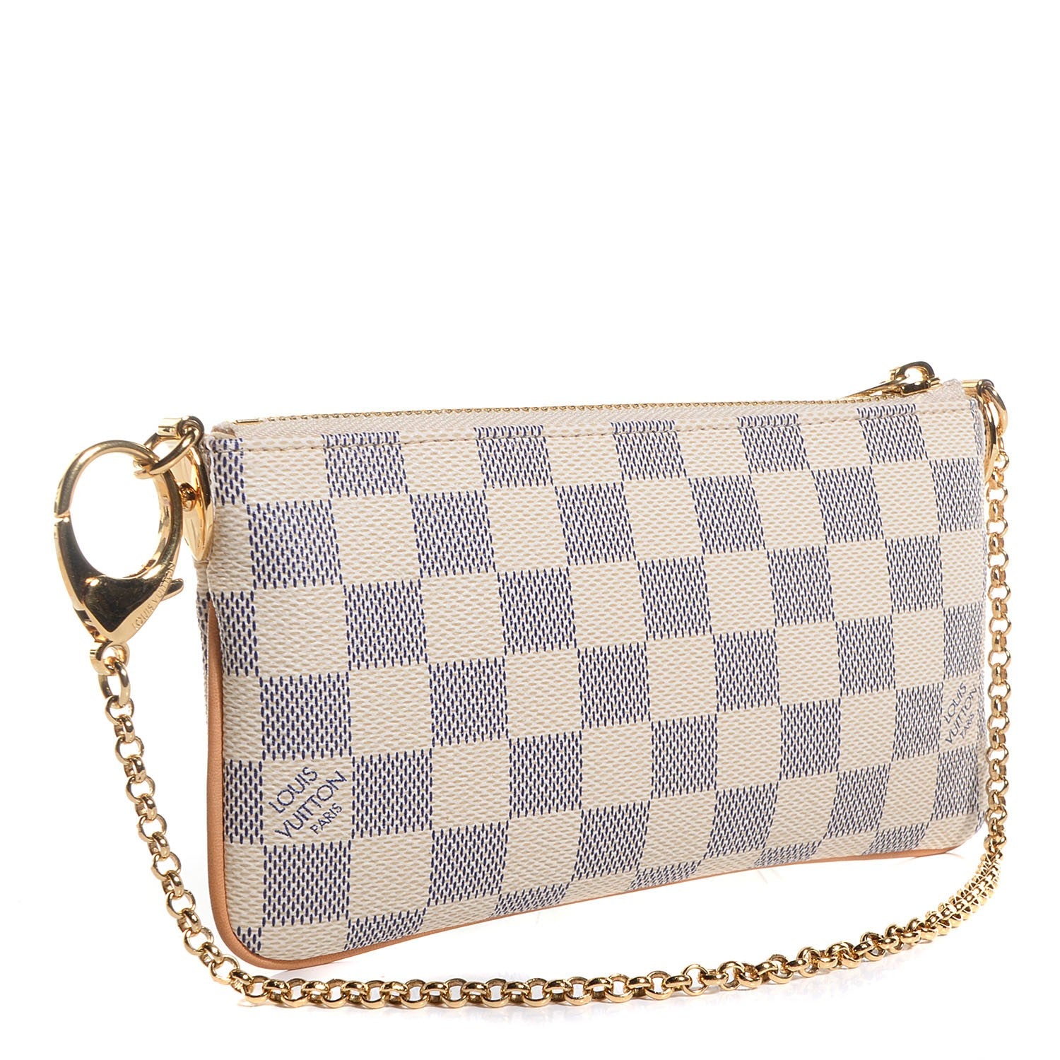 Louis Vuitton Damier Azur Pochette Milla MM 3 of 7