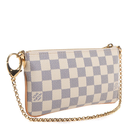 Louis Vuitton Damier Azur Pochette Milla MM 3 of 7
