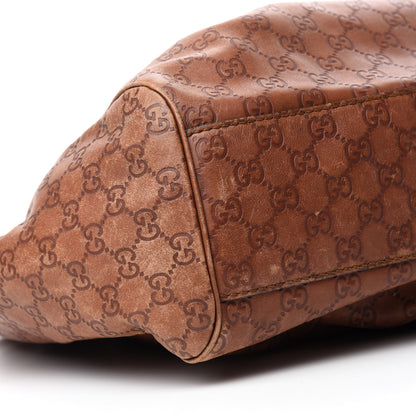 Gucci Guccissima Large Sukey Tote Brown 6 of 20