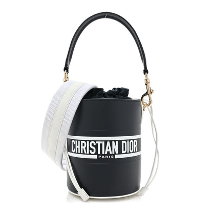 Christian Dior Calfskin Small Dior Vibe Bucket Blue 1 of 8
