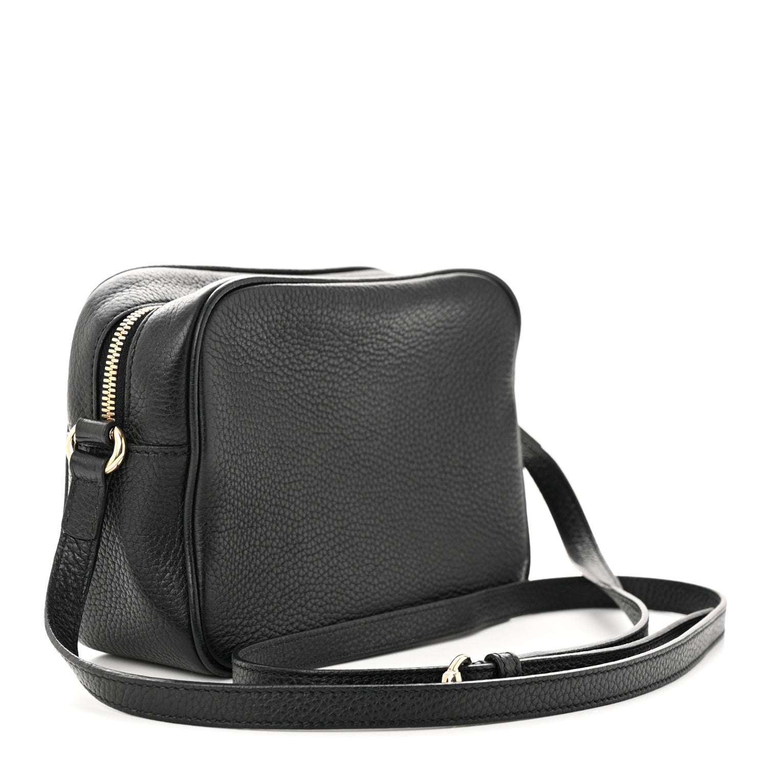 Gucci Pebbled Calfskin Small Soho Disco Bag Black 3 of 12