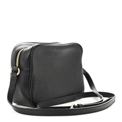 Gucci Pebbled Calfskin Small Soho Disco Bag Black 3 of 12
