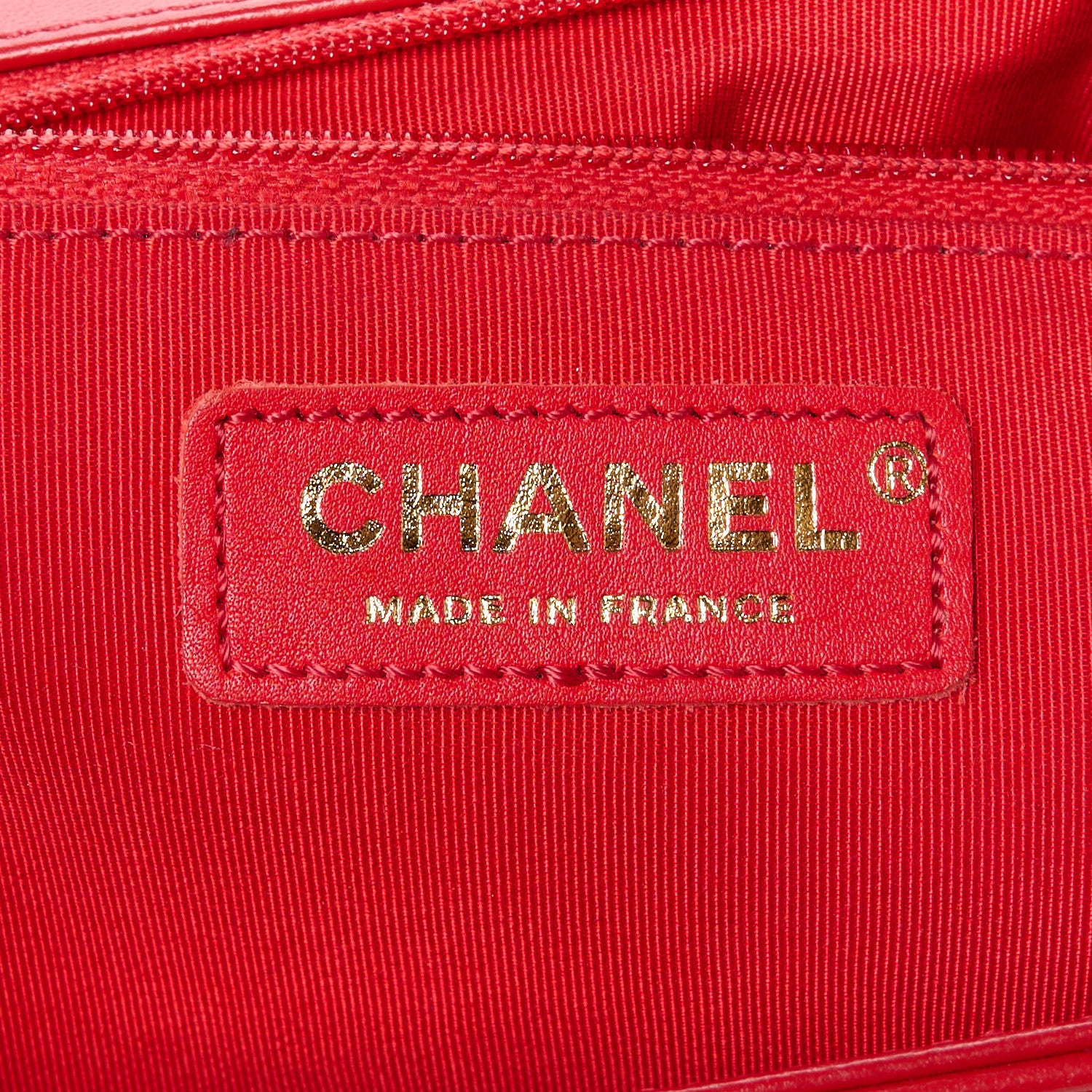 Chanel Lambskin Quilted New Medium Boy Flap Red 6 of 14