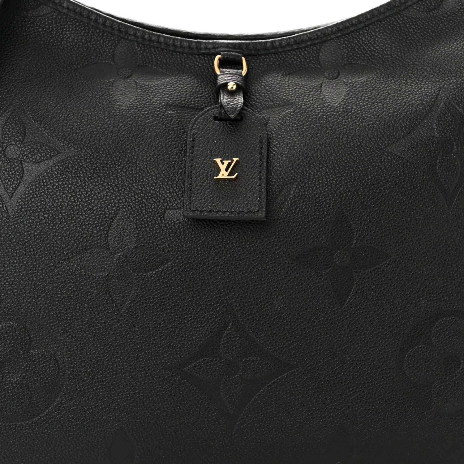 Louis Vuitton Empreinte Monogram Giant CarryAll MM Black 8 of 12