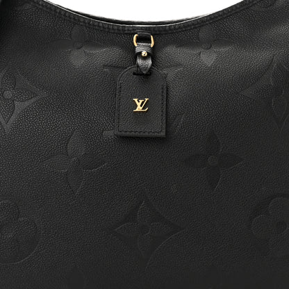 Louis Vuitton Empreinte Monogram Giant CarryAll MM Black 8 of 12