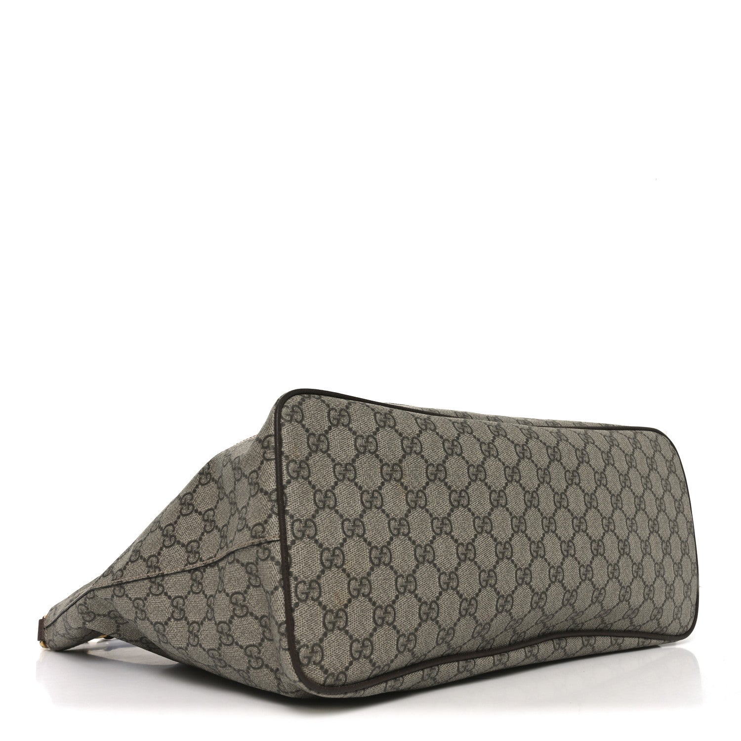 Gucci Soft GG Supreme Monogram Courrier Medium Crossbody Tote Beige New Acero 4 of 10