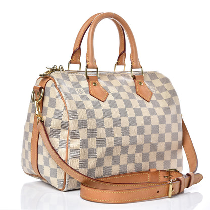 Louis Vuitton Damier Azur Speedy Bandouliere 25 3 of 18