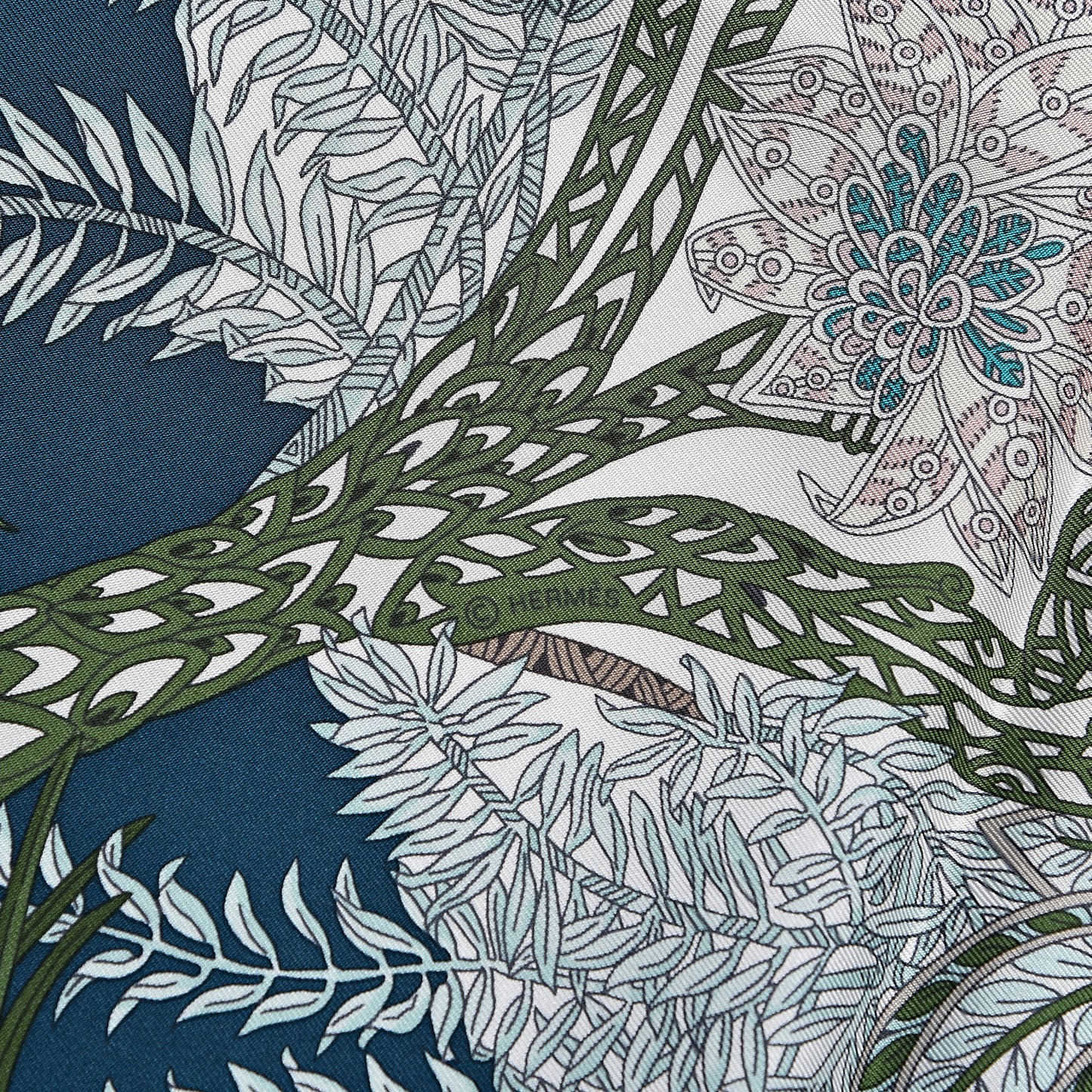 Silk Maitres de la Foret Scarf 90