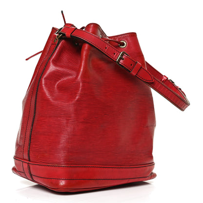 Louis Vuitton Epi Noe Castillan Red 3 of 17