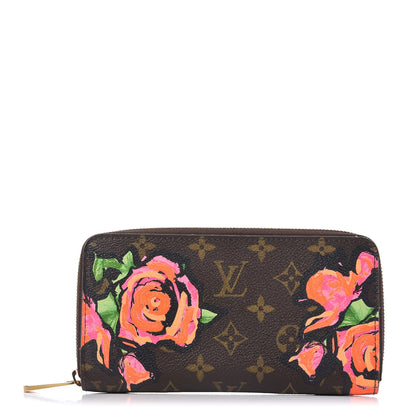 Louis Vuitton Monogram Roses Zippy Wallet 1 of 9