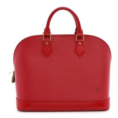 Louis Vuitton Epi Alma PM Castillan Red 1 of 15