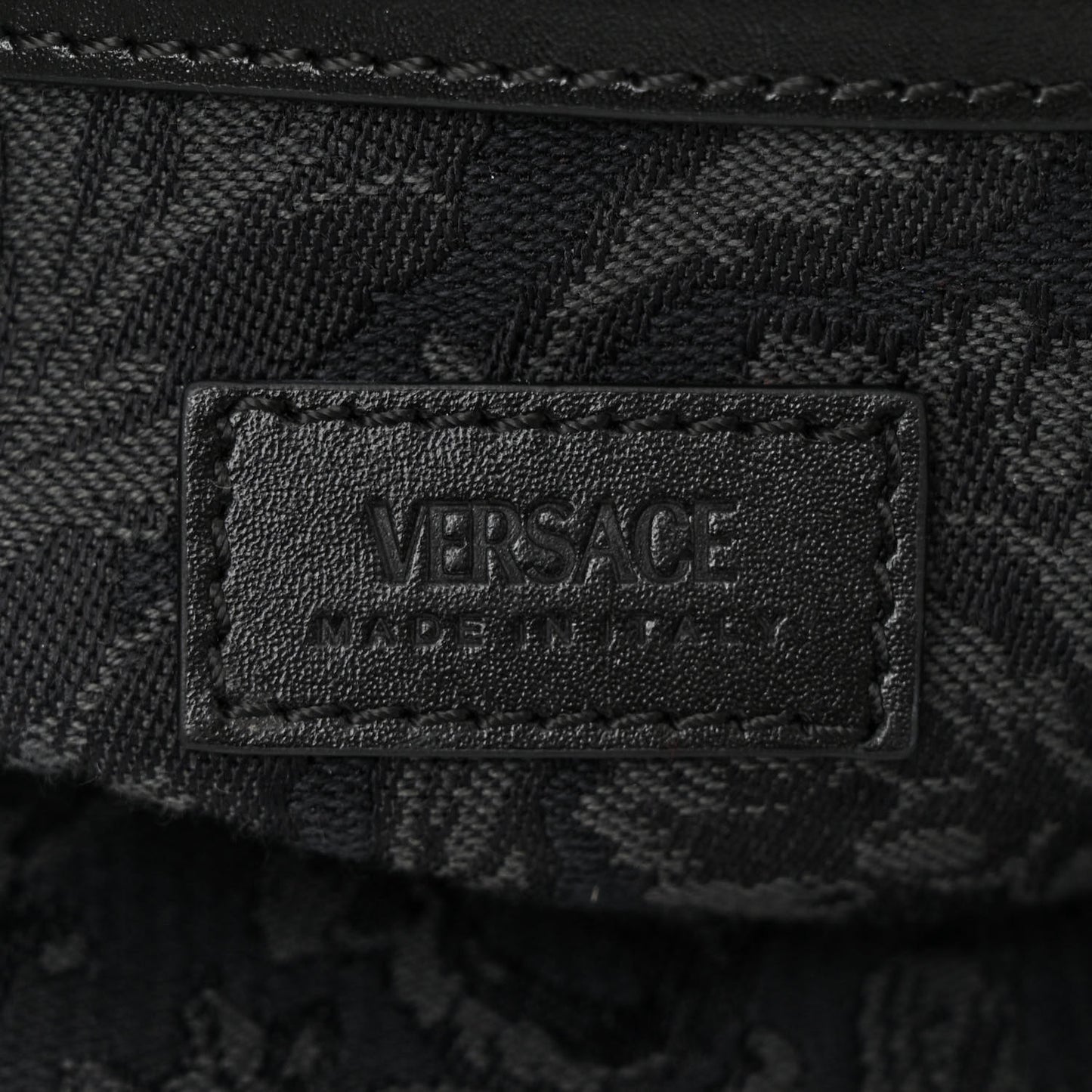 Jacquard Barocco Medium Athena Tote Black