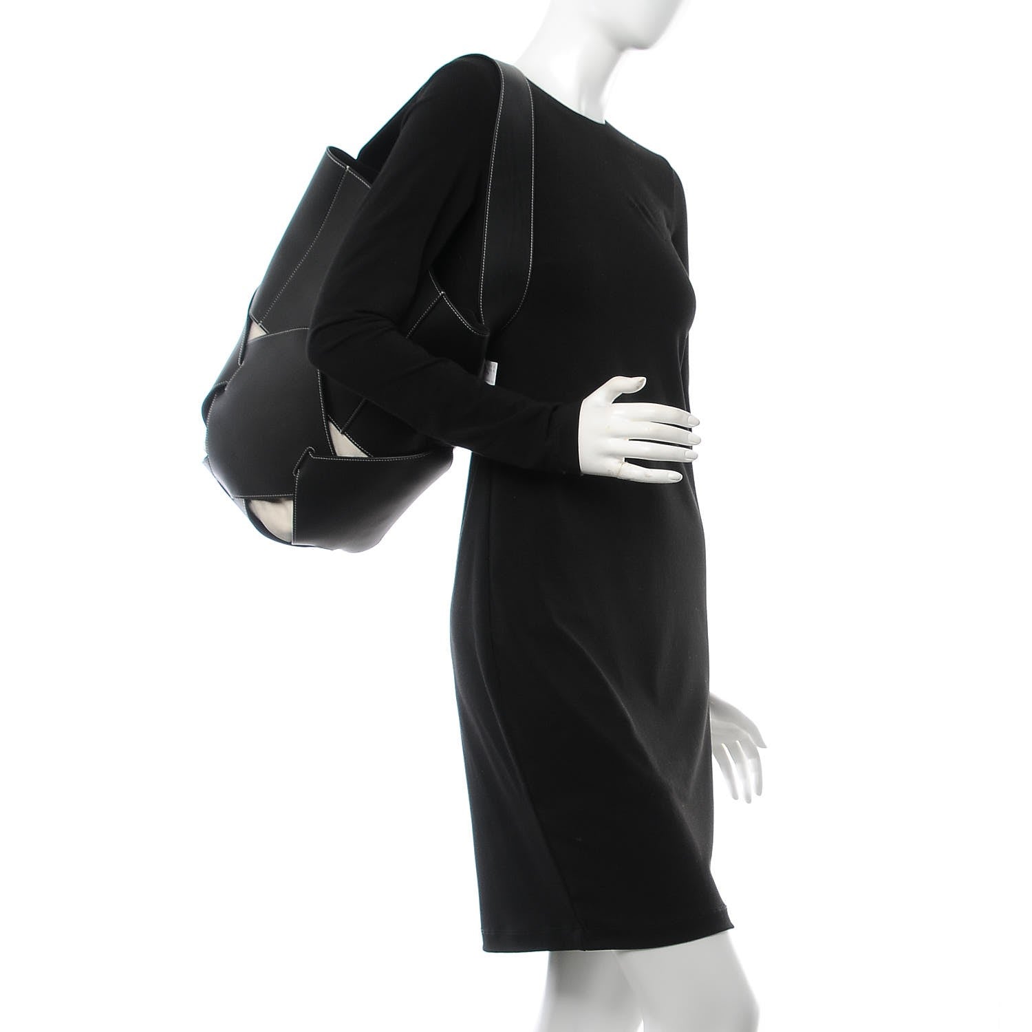 Celine Natural Calfskin Large Holdall Shoulder Bag Black 2 of 17