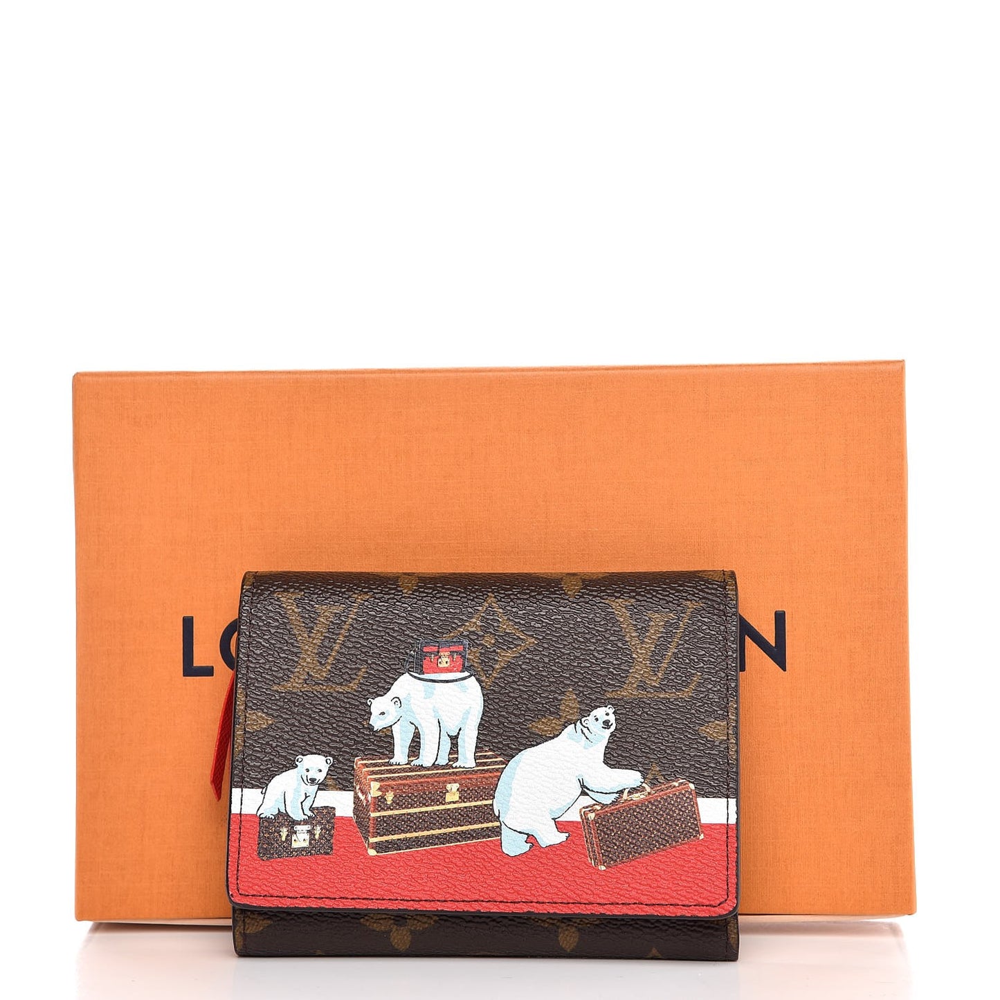 Monogram 2017 Christmas Animation Victorine Wallet