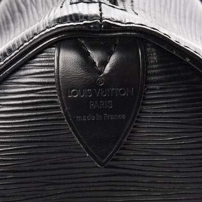 Louis Vuitton Epi Speedy 30 Black 6 of 12