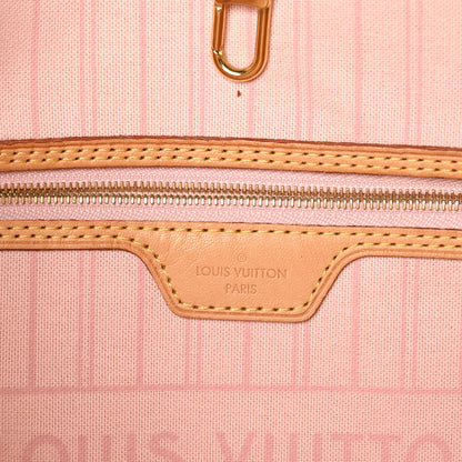 Louis Vuitton Damier Azur Neo Neverfull GM Rose Ballerine 6 of 9