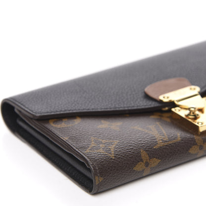Louis Vuitton Monogram Pallas Wallet Black 7 of 9