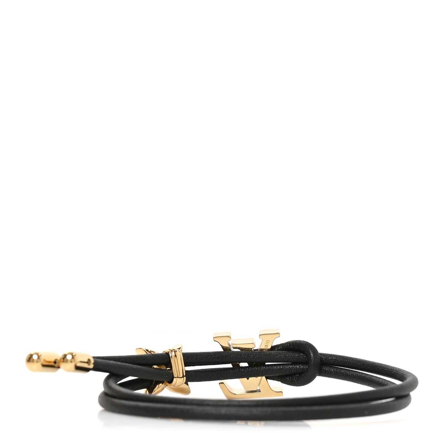 Calfskin Bloom Bracelet Black