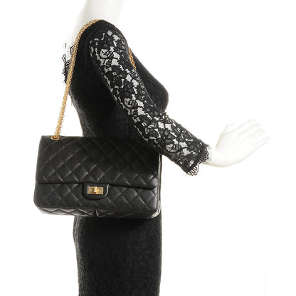 Chanel Caviar Quilted 2.55 Reissue 226 Flap Black 2 of 10