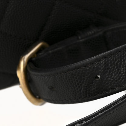 Chanel Caviar Quilted Filigree Waist Bag Black 14 of 14