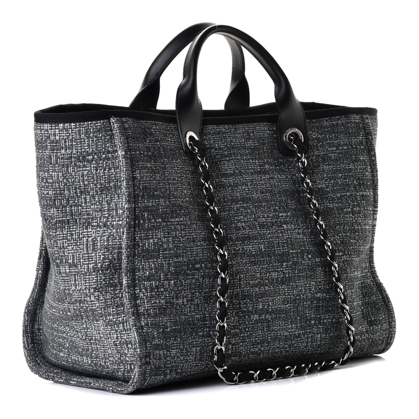 Canvas Medium Deauville Tote Charcoal