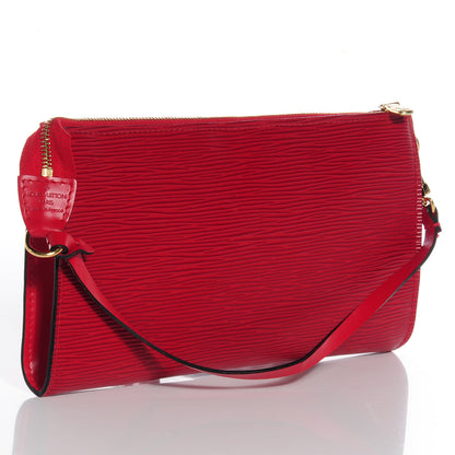 Louis Vuitton Epi Pochette Accessories 24 Rouge 3 of 7