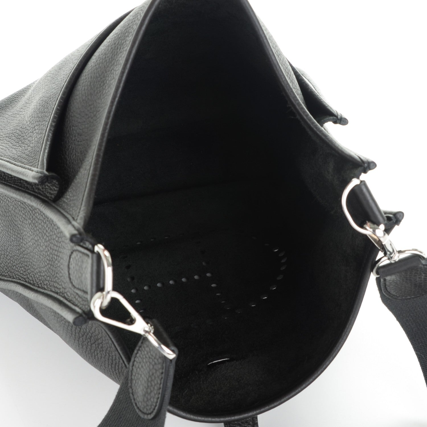 Hermes Taurillon Clemence Evelyne III GM Black 5 of 7
